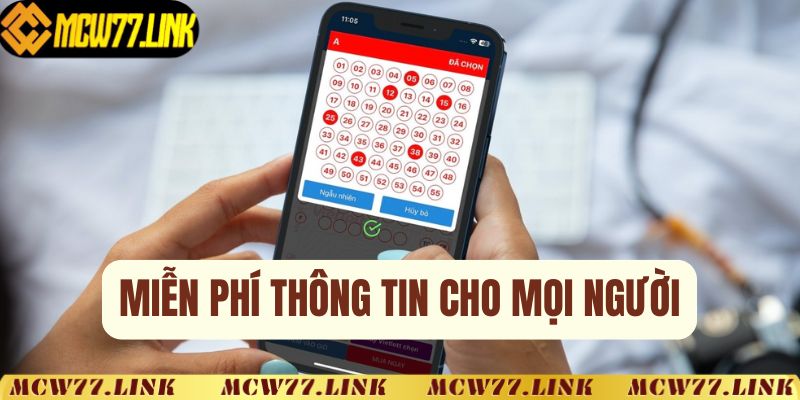 Miễn phí thông tin cho tất cả mọi người